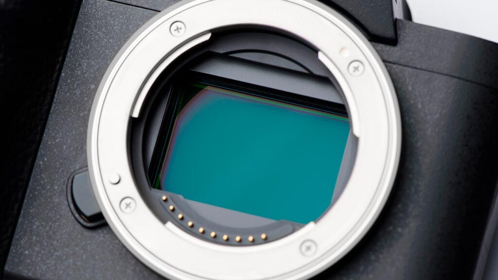Sensor de una cámara mirrorless