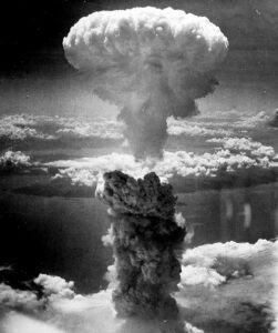 Bomba de Nagasaki, 1945. Fotografía del archivo de la U.S. Air Force