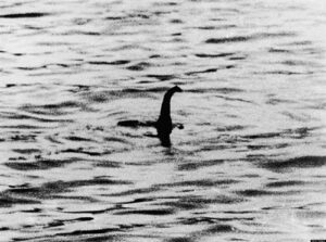 Monstruo del lago ness, 1934. Fotografía de Ian Wetherel